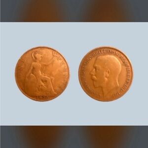 1920 United Kingdom 1 penny